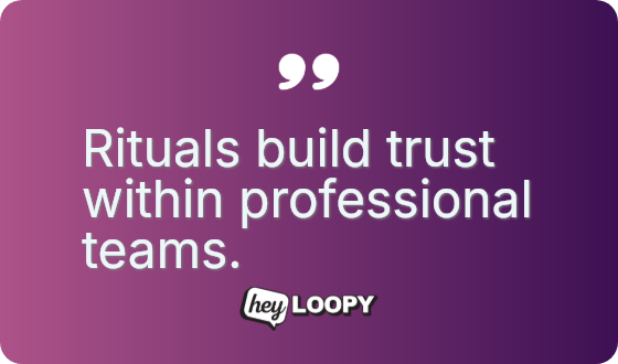 Mondays require a gentler transition period.