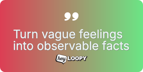 Clear feedback reduces team anxiety