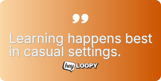 Peer learning reduces managerial stress.