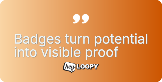 Data driven recognition builds trust