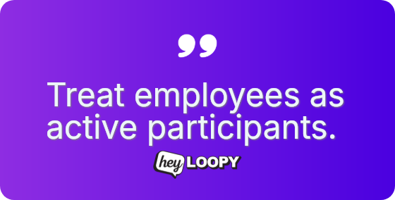 Shift from pushing content to pulling.