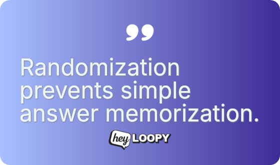 Data integrity requires secure testing.