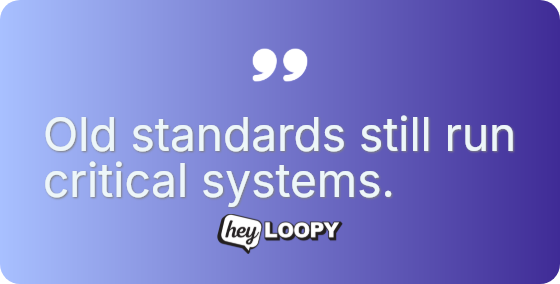 Understand the legacy to build forward.