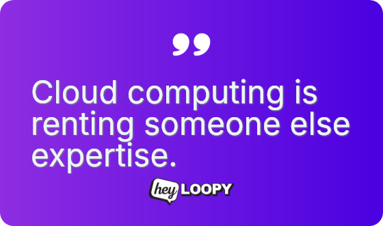 Focus on people, not physical hardware.