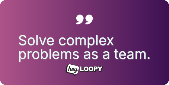 Shared knowledge builds business resilience.