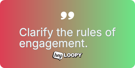 Engagement requires clear immediate feedback.