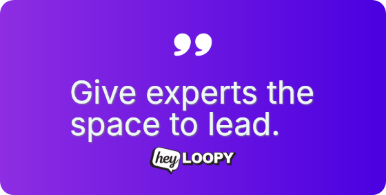 Trust is the foundation of autonomy.