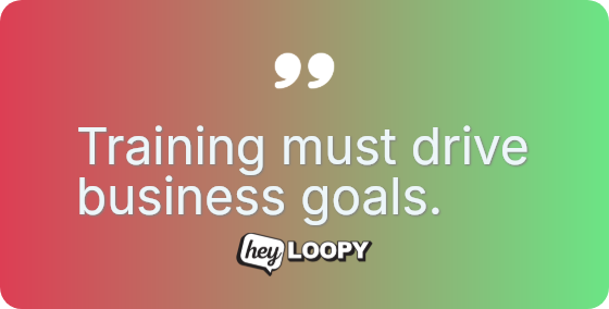 Measure impact, not just attendance.