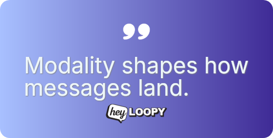 Low richness suits high detail.