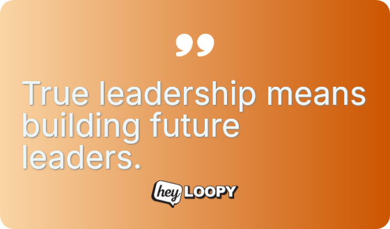 Build a business that survives you.