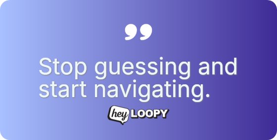 Loops transform reaction into refinement.