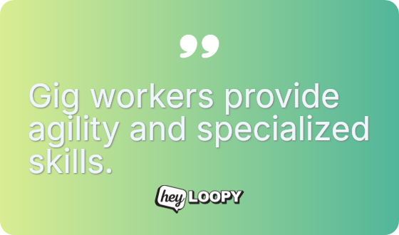 Permanent staff build the core culture.