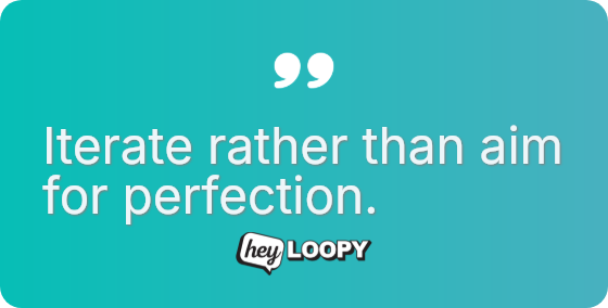 Prototypes allow for rapid team feedback.