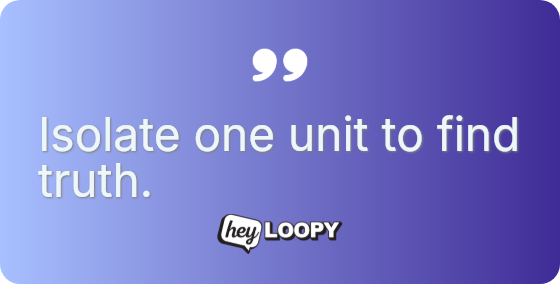 Math must support your team’s effort.